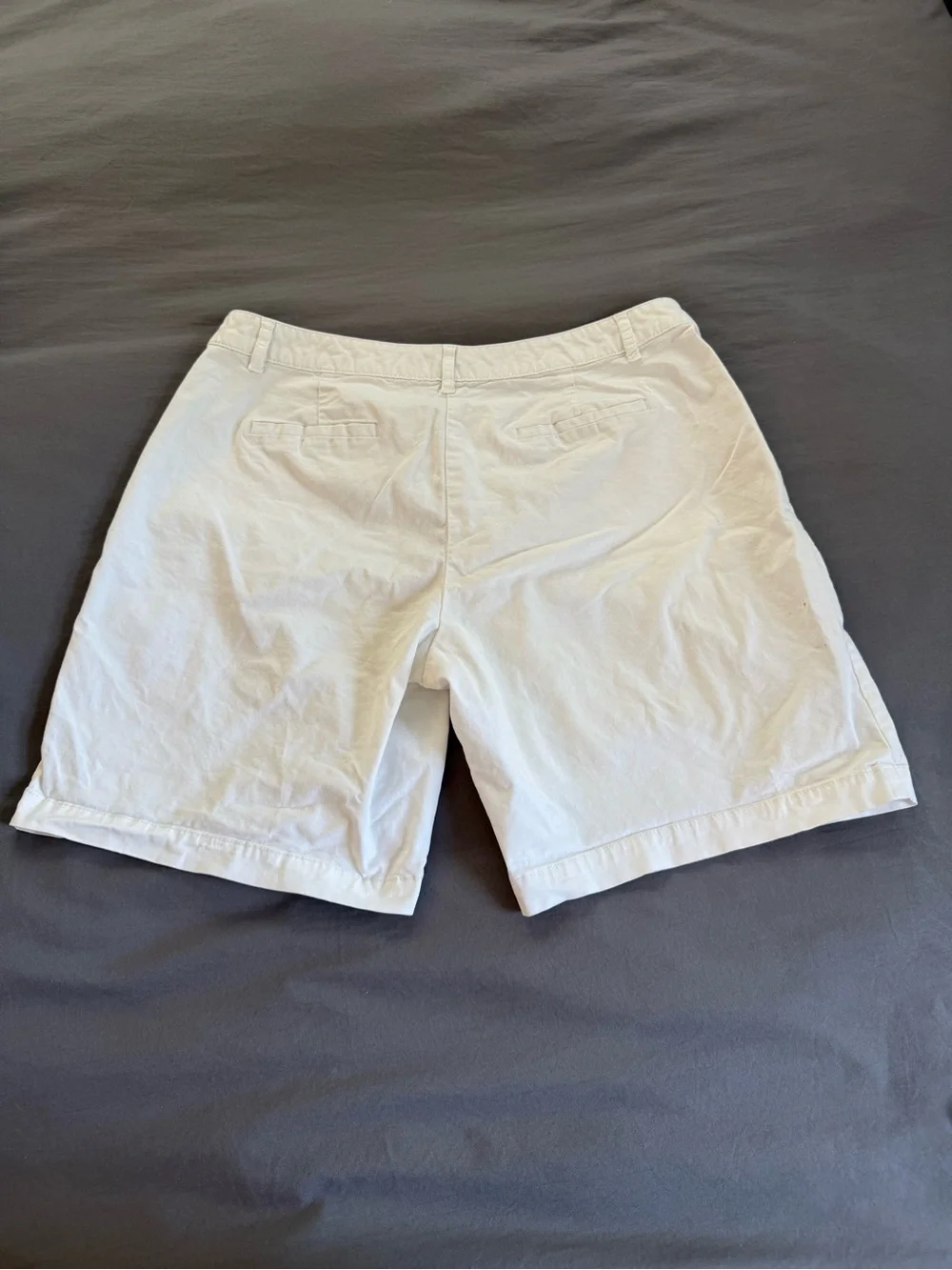 Bass Women's White Casual Shorts